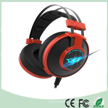 Promocional 50mm Noice Cancelar Stereo Wired LED Gaming Headset (K-919)